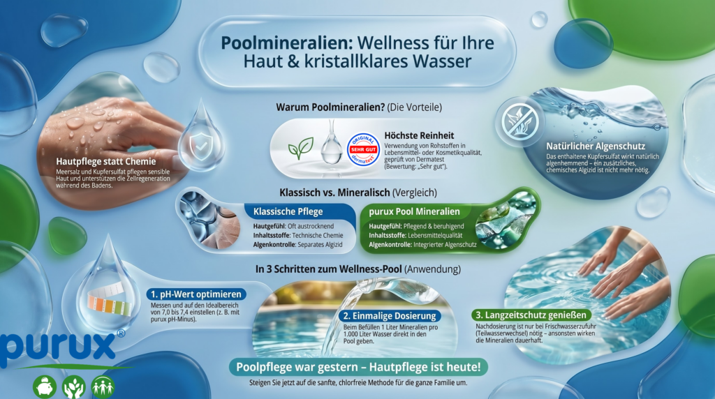 purux pool Mineralien