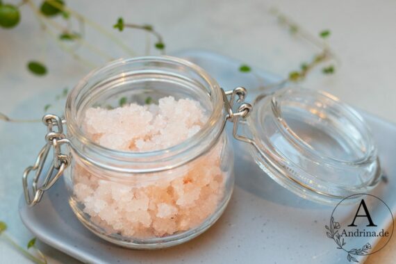 Peeling mit Meersalz