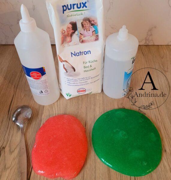 natron slime selber machen